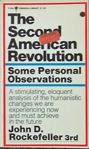 Stock image for The Second American Revolution: Some Personal Observations for sale by ThriftBooks-Atlanta