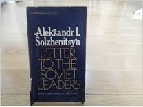 Beispielbild fr Letter to the Soviet Leaders zum Verkauf von Wonder Book