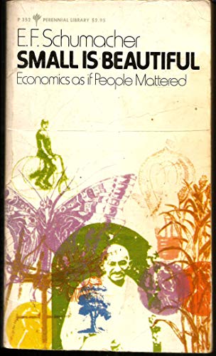 Small Is Beautiful Economics As If People Mattered By E F Schumacher Usedacceptable 1975 Irish Booksellers