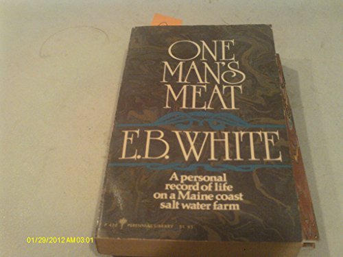 9780060804206: One Man's Meat