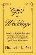 Imagen de archivo de Emily Post on Weddings a la venta por Better World Books: West