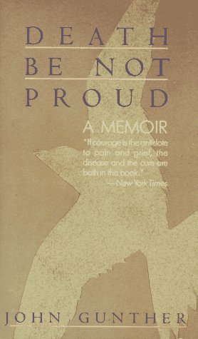 Stock image for Death Be Not Proud: A Memoir for sale by WorldofBooks