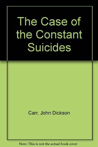 9780060810160: The Case of the Constant Suicides
