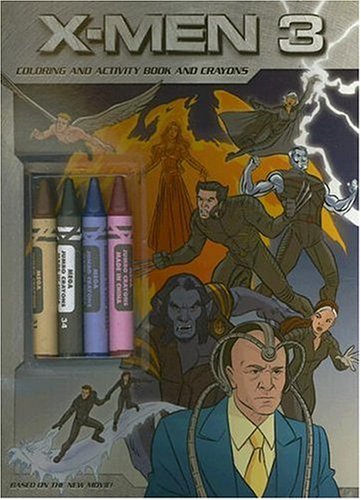 9780060822101: X-Men: The Last Stand: Coloring and Activity Book and Crayons