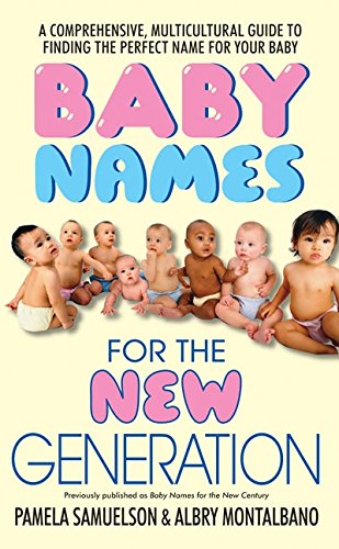 9780060823122: Baby Names for the New Generation