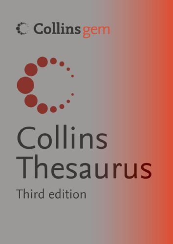 Imagen de archivo de Collins Thesaurus a la venta por BookHolders