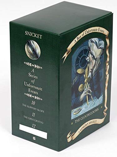 9780060839093: The Gloom Looms: A Box of Unfortunate Events, Books 10-12 (The Slippery Slope; The Grim Grotto; The Penultimate Peril) (A Series of Unfortunate Events) [BOX SET] (Hardcover)