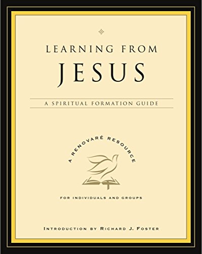 Stock image for Learning from Jesus: A Spiritual Formation Guide for sale by Revaluation Books