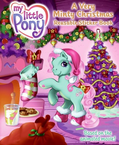 9780060841416: A Very Minty Christmas Reusable Sticker Book (My Little Pony)