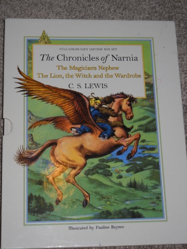 Imagen de archivo de The Chronicles of Narnia Full-Color Oversize Gift Edition Box Set: The Magician's Nephew; The Lion, the Witch, and the Wardrobe a la venta por SecondSale