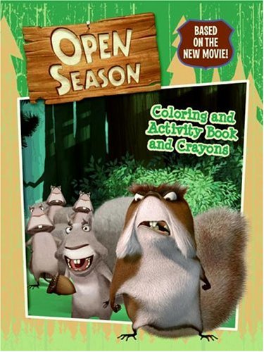 Open Season: Coloring and Activity Book and Crayons (9780060846114) by Frantz, Jennifer