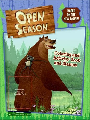 Open Season: Coloring and Activity Book and Stamps (9780060846121) by Frantz, Jennifer