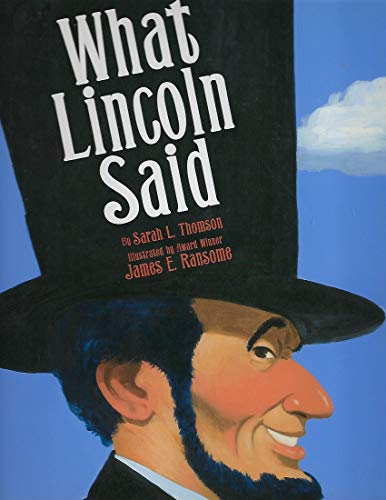 Beispielbild fr What Lincoln Said zum Verkauf von Better World Books