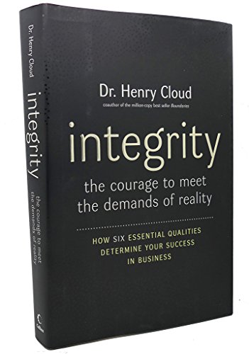 Beispielbild fr Integrity: The Courage to Meet the Demands of Reality zum Verkauf von Wonder Book