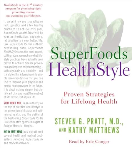 Imagen de archivo de Superfoods Audio Collection: Superfoods Rx And Superfoods Healthstyle a la venta por The Yard Sale Store