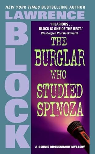 Beispielbild fr The Burglar Who Studied Spinoza zum Verkauf von Better World Books