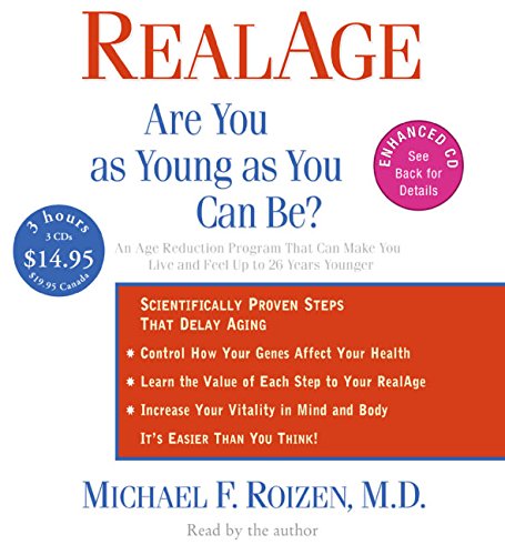 Beispielbild fr RealAge CD Low Price: Are You as Young As You Can Be? zum Verkauf von HPB Inc.