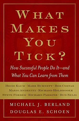 Imagen de archivo de What Makes You Tick?: How Successful People Do It--and What You Can Learn from Them a la venta por HPB Inc.