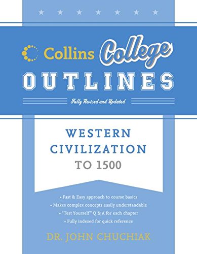 9780060881627: Western Civilization to 1500 (Collins College Outlines)