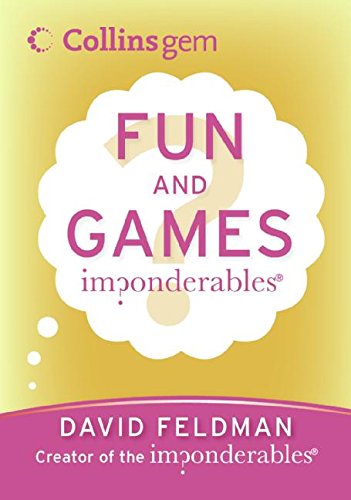 9780060898854: Imponderables(R): Fun and Games (Collins Gem)