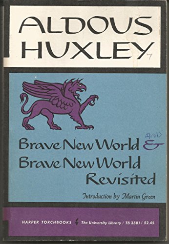 9780060901011: Brave New World and Brave New World Revisited
