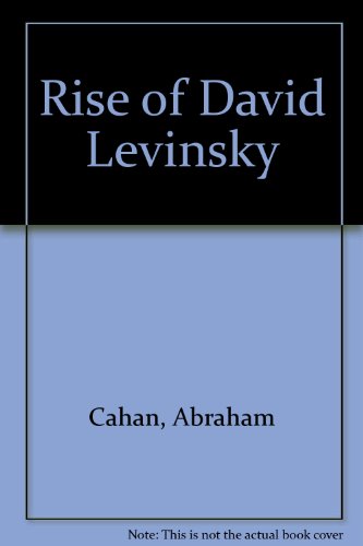 9780060901233: Rise of David Levinsky