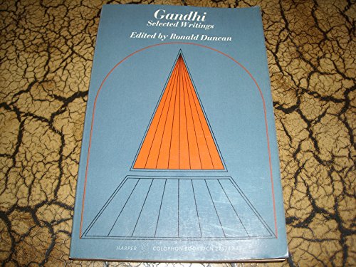 Beispielbild fr Gandhi: selected writings (Harper colophon books, CN 225) zum Verkauf von Wonder Book