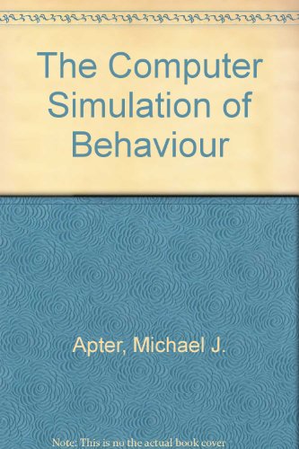 9780060902346: The computer simulation of behaviour (Harper colophon books, CN234)