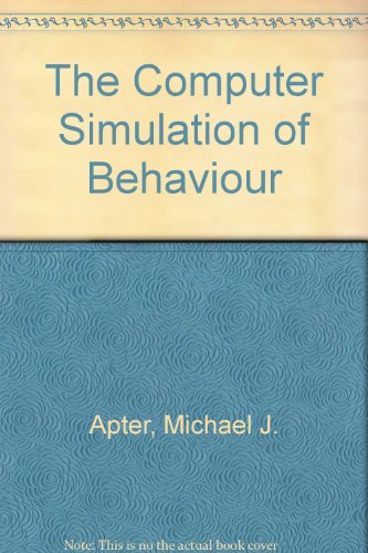 Stock image for The computer simulation of behaviour (Harper colophon books, CN234) for sale by Redux Books