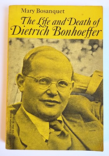 Beispielbild fr The Life and Death of Dietrich Bonhoeffer. zum Verkauf von SecondSale