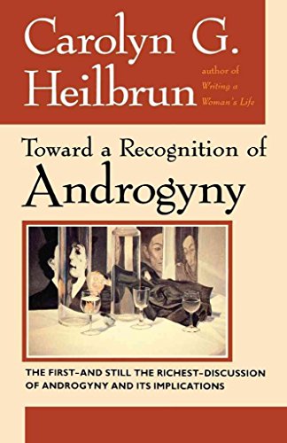 Beispielbild fr Toward a Recognition of Androgyny zum Verkauf von Better World Books