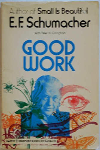 Imagen de archivo de Good Work a la venta por Better World Books: West