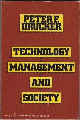 Imagen de archivo de Technology, management & society : essays a la venta por Open Books