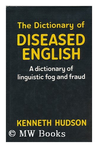 Stock image for The dictionary of diseased English (Harper colophon books) for sale by Redux Books