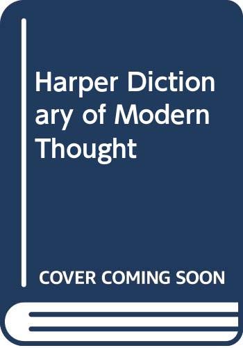 9780060906610: Harper Dictionary of Modern Thought