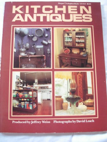 Imagen de archivo de Kitchen antiques (Harper colophon books) a la venta por Hastings of Coral Springs