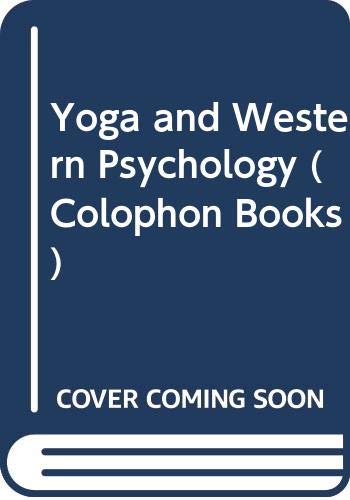 Beispielbild fr Yoga and Western Psychology zum Verkauf von Wonder Book