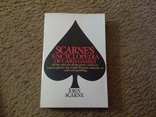 Beispielbild fr Scarne's Encyclopedia of Card Games (Harper Colophon Books) zum Verkauf von HPB-Ruby