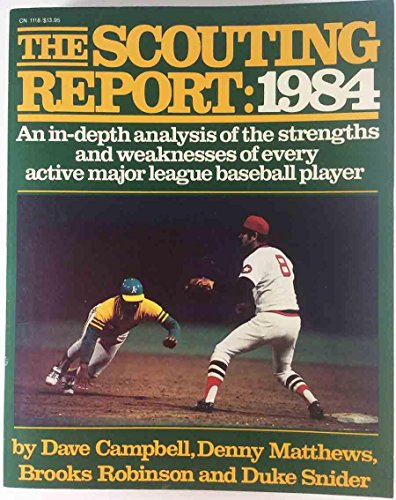 Scouting Report-1984 (9780060911188) by Coleman, Jerry