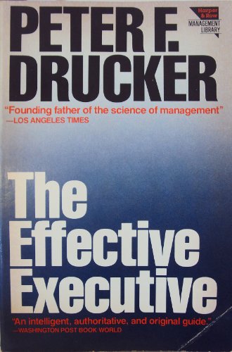 Imagen de archivo de The Effective Executive a la venta por Better World Books