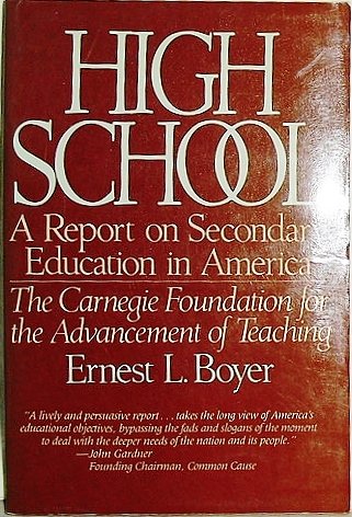 9780060912246: High School: A Report on Secondary Education in America/the Carnegie Foundation for the Advancement of Teaching