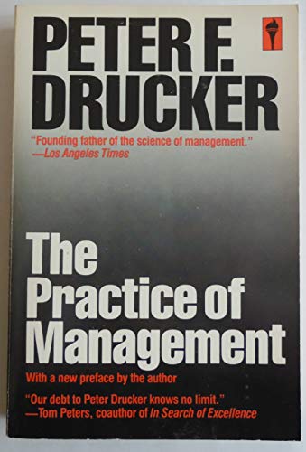 Beispielbild fr The Practice of Management zum Verkauf von Wonder Book