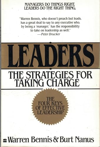 Beispielbild fr Leaders: The Strategies for Taking Charge zum Verkauf von SecondSale