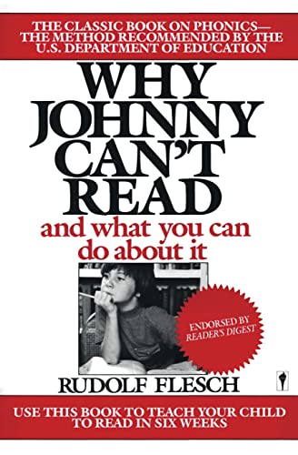 Stock image for Why Johnny Cant Read: And What You Can Do about It for sale by Goodwill Books