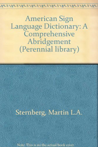 9780060913830: American Sign Language Dictionary