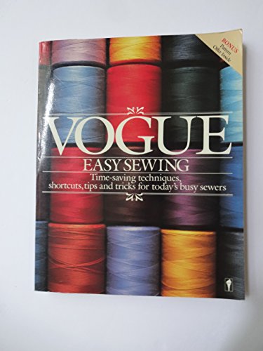 9780060914080: "Vogue" Easy Sewing