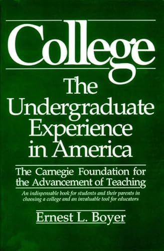 Stock image for College: The Undergraduate Experience in America for sale by SecondSale