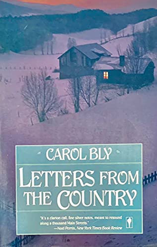 Imagen de archivo de Letters from the Country a la venta por Better World Books: West