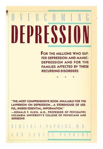 9780060914882: Overcomong Depression