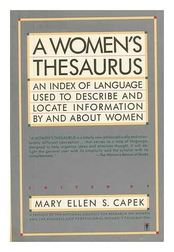 9780060915520: Women's Thesaurus